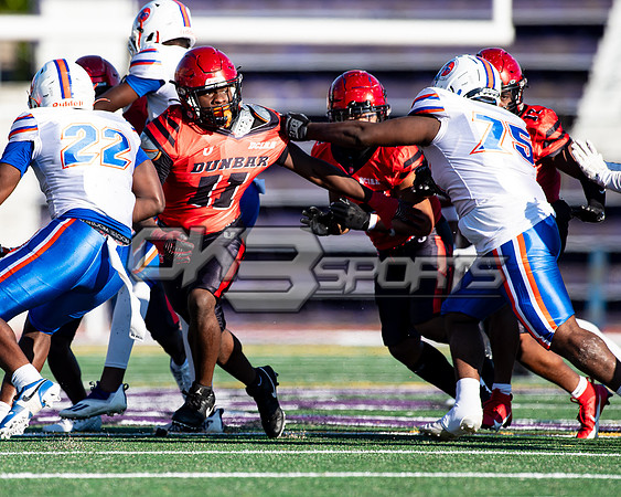 OK3Sports coverage of the high school football game featuring the Dunbar Crimson Tide and the Roosevelt Roughriders