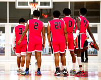 OK3Sports coverage of the high school boys basketball scrimmage game featuring Dunbar Crimson Tide and the Suitland Rams