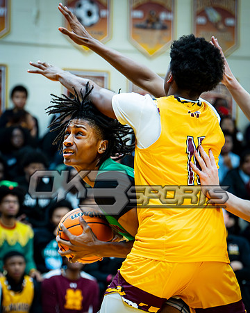OK3Sports coverage of the boys high school basketball game featuring Bishop McNamara Mustangs and the Jackson-Reed Tigers
