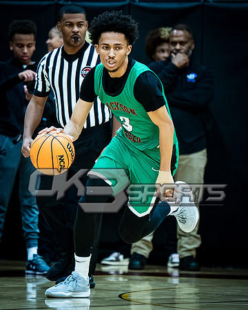 OK3Sports coverage of the boys high school basketball game featuring Bishop McNamara Mustangs and the Jackson-Reed Tigers