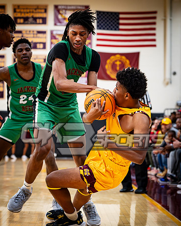 OK3Sports coverage of the boys high school basketball game featuring Bishop McNamara Mustangs and the Jackson-Reed Tigers
