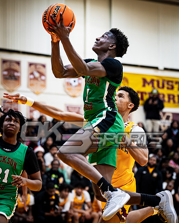 OK3Sports coverage of the boys high school basketball game featuring Bishop McNamara Mustangs and the Jackson-Reed Tigers
