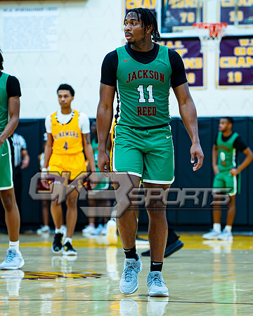 OK3Sports coverage of the boys high school basketball game featuring Bishop McNamara Mustangs and the Jackson-Reed Tigers