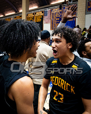 OK3Sports coverage of the MPSSAA Boys Basketball Championship games featuring St. Charles, Wise Pumas, Frederick Cadets