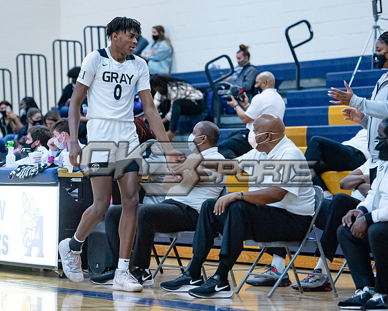 OK3Sports coverage of the high school boys basketball game featuring Grey Collegiate Eagles and the Saluda Tigers