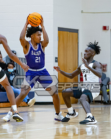 OK3Sports coverage of the high school boys basketball game featuring Grey Collegiate Eagles and the Saluda Tigers