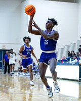 OK3Sports coverage of the high school boys basketball game featuring Grey Collegiate Eagles and the Saluda Tigers