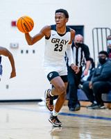 OK3Sports coverage of the high school boys basketball game featuring Grey Collegiate Eagles and the Saluda Tigers