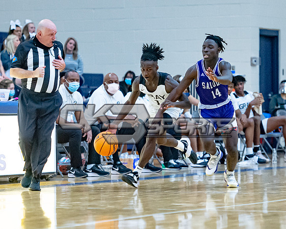OK3Sports coverage of the high school boys basketball game featuring Grey Collegiate Eagles and the Saluda Tigers