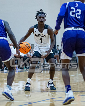 OK3Sports coverage of the high school boys basketball game featuring Grey Collegiate Eagles and the Saluda Tigers