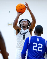 OK3Sports coverage of the high school boys basketball game featuring Grey Collegiate Eagles and the Saluda Tigers