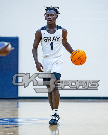 OK3Sports coverage of the high school boys basketball game featuring Grey Collegiate Eagles and the Saluda Tigers