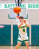 OK3Sports coverage of the high school boys basketball game featuring the Bishop England Battling Bishops and the Oceanside Collegiate Academy Landsharks