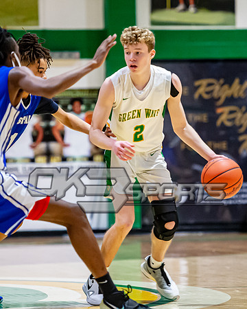 OK3Sports coverage of the high school basketball game featuring the Summerville Green Waves and R.B. Stall Warriors