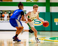 OK3Sports coverage of the high school basketball game featuring the Summerville Green Waves and R.B. Stall Warriors