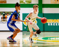 OK3Sports coverage of the high school basketball game featuring the Summerville Green Waves and R.B. Stall Warriors