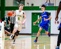 OK3Sports coverage of the high school basketball game featuring the Summerville Green Waves and R.B. Stall Warriors