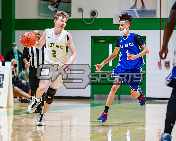 OK3Sports coverage of the high school basketball game featuring the Summerville Green Waves and R.B. Stall Warriors