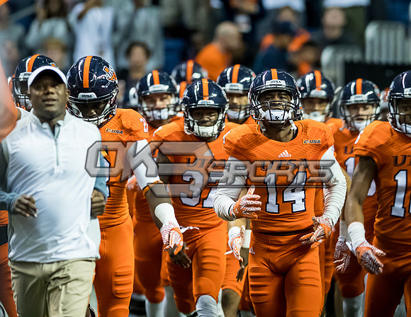 OK3Sports coverage of the NCAA college football game featuring UTSA Roadrunners and UTEP Miners