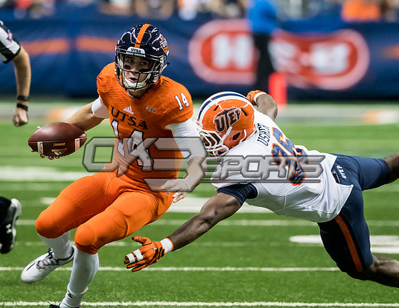 OK3Sports coverage of the NCAA college football game featuring UTSA Roadrunners and UTEP Miners