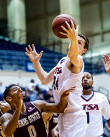 OK3Sports coverage of the NCAA Div I Men Basketball game featuring UTSA and Texas State