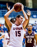 OK3Sports coverage of the NCAA Div I Men Basketball game featuring UTSA and Texas State
