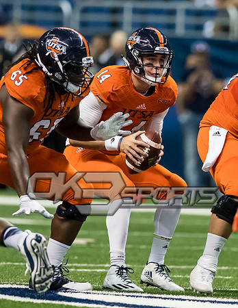 OK3Sports coverage of the NCAA college football game featuring UTSA Roadrunners and UTEP Miners